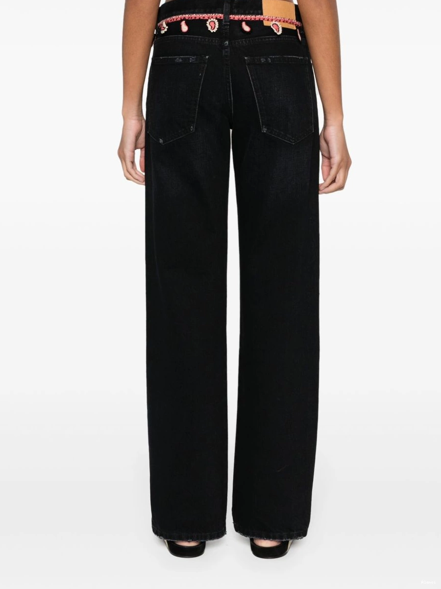 Cheap straight-leg Women jeans Energy Inner Alanui 0806